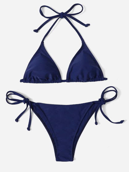 Coastal Triangle Bikini – Halter İpli Bikini Seti