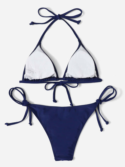 Coastal Triangle Bikini – Halter İpli Bikini Seti