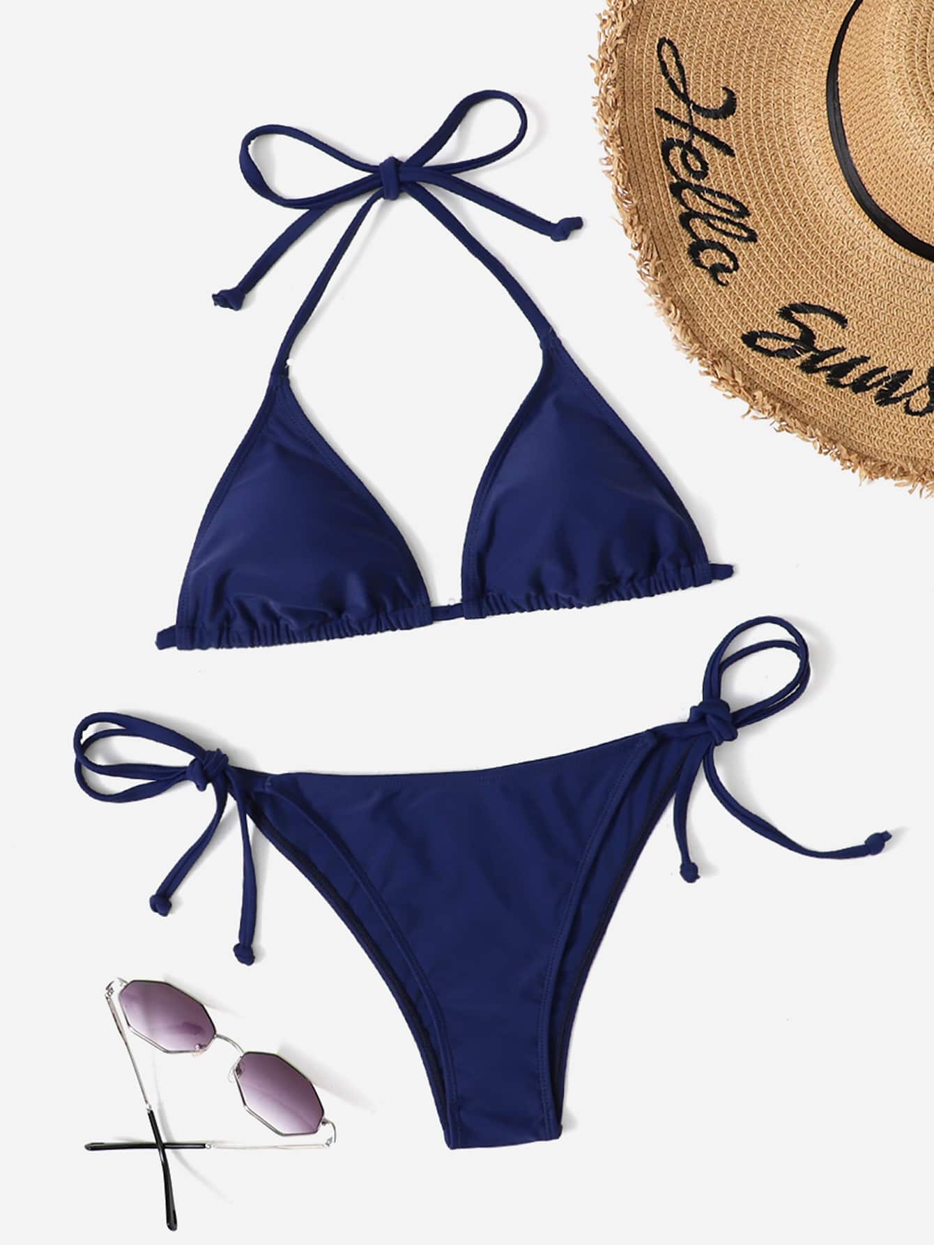 Coastal Triangle Bikini – Halter İpli Bikini Seti