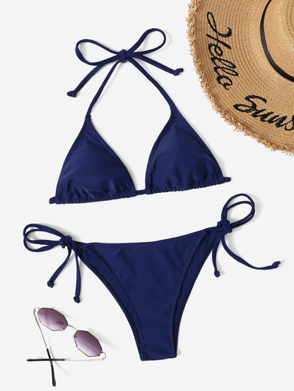 Coastal Triangle Bikini – Halter İpli Bikini Seti