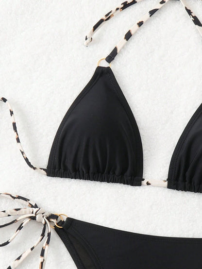 Pera Bağcık Detay Plaj Yaz Bikini Takımı