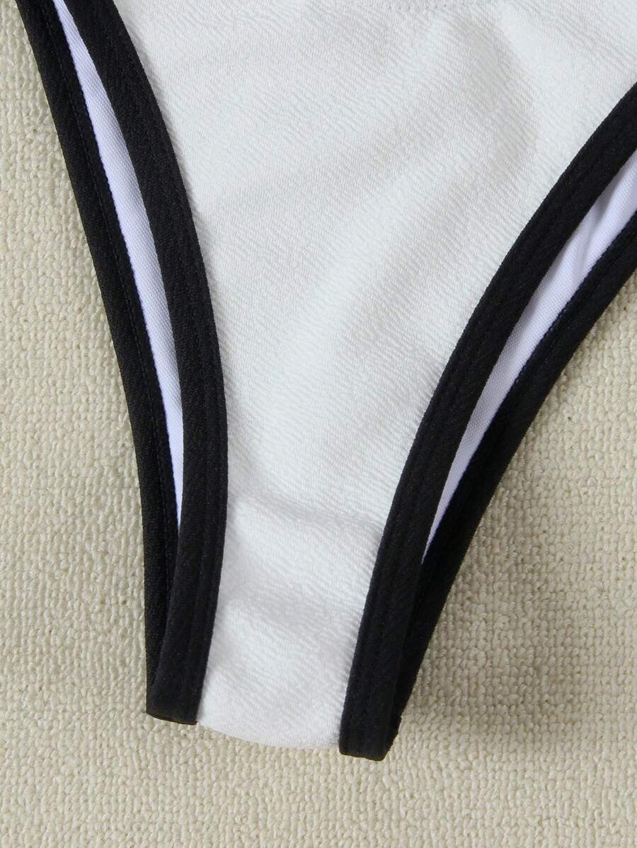 Polovedo Kontrast Renkli Bikini Takımı