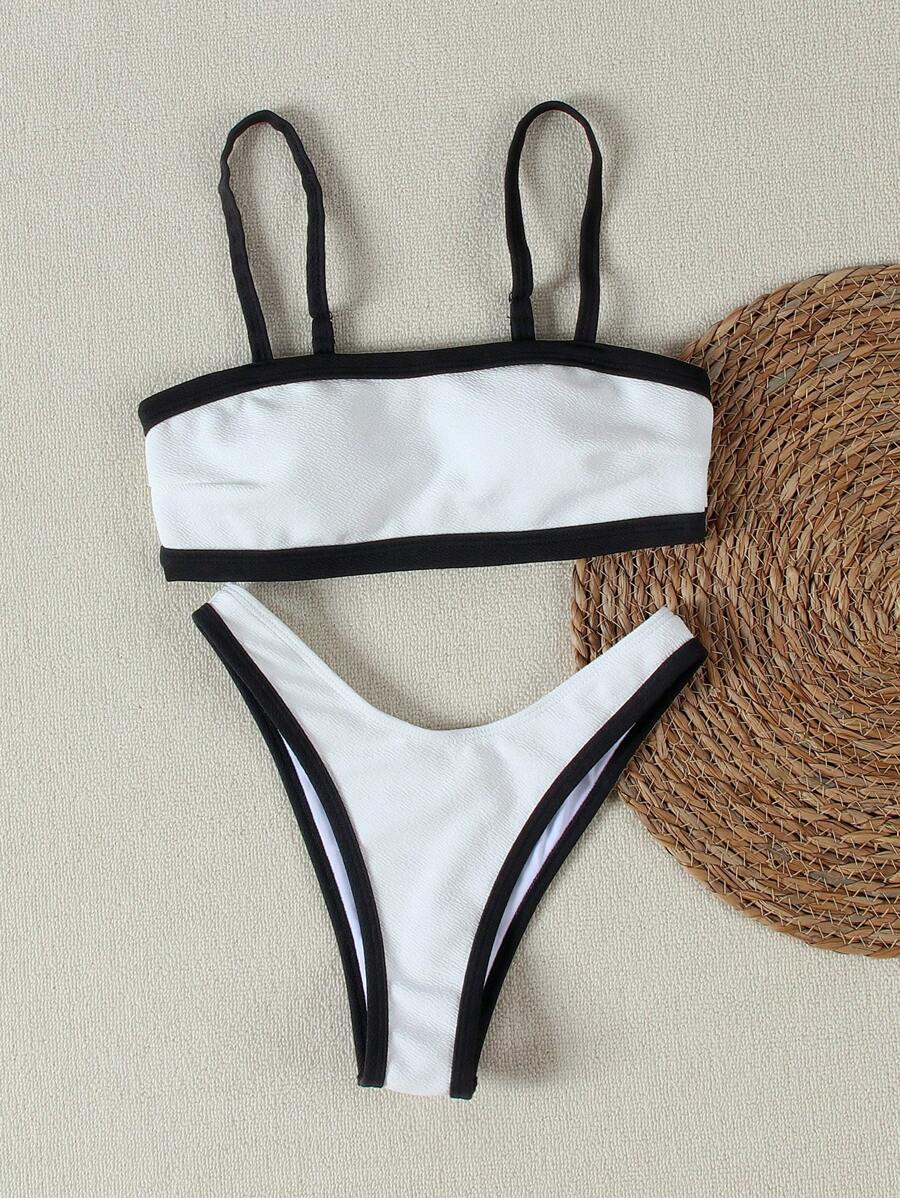 Polovedo Kontrast Renkli Bikini Takımı