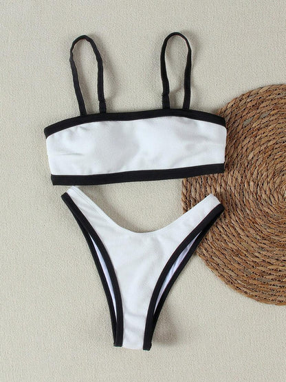 Polovedo Kontrast Renkli Bikini Takımı