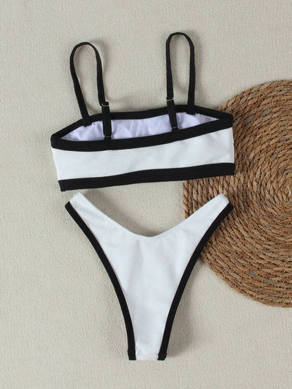 Polovedo Kontrast Renkli Bikini Takımı