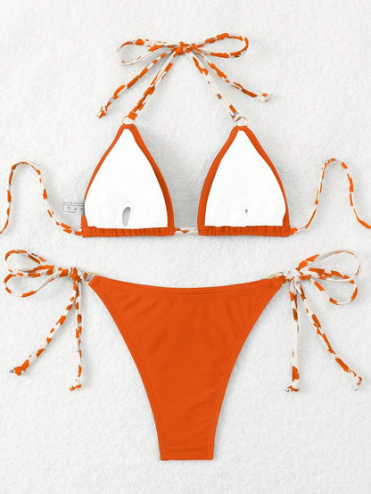 Pera Bağcık Detay Plaj Yaz Bikini Takımı