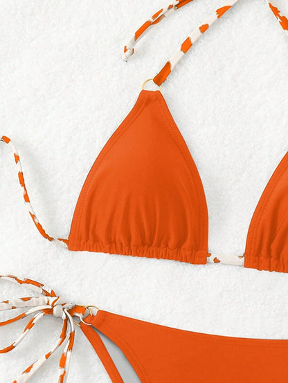 Pera Bağcık Detay Plaj Yaz Bikini Takımı