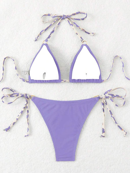 Pera Bağcık Detay Plaj Yaz Bikini Takımı