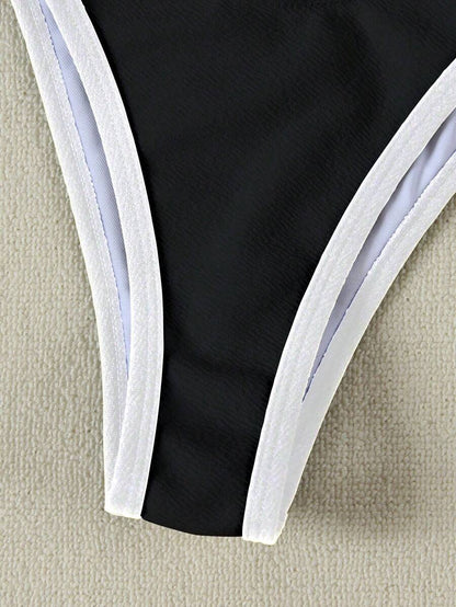 Polovedo Kontrast Renkli Bikini Takımı