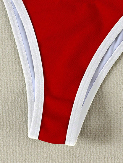 Polovedo Kontrast Renkli Bikini Takımı