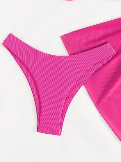 Swim Basics 3 Parça Set Düz Renk