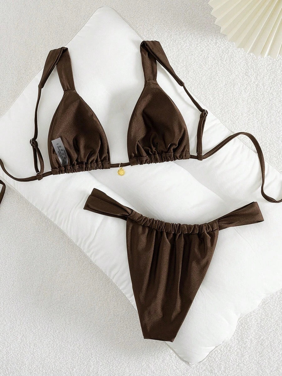 Swim Chiccia Parlak Tatil Bikini Seti