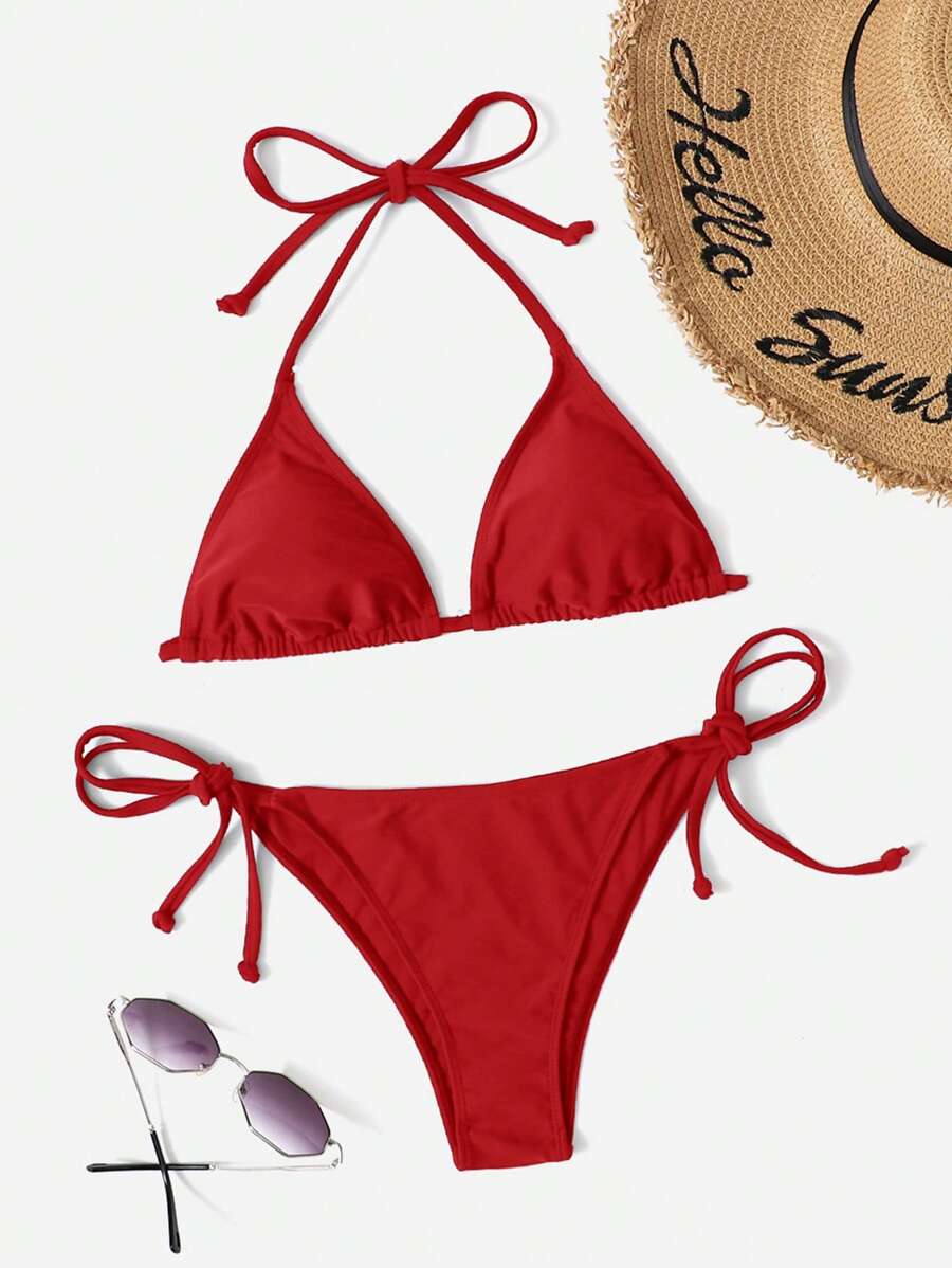 Coastal Triangle Bikini – Halter İpli Bikini Seti
