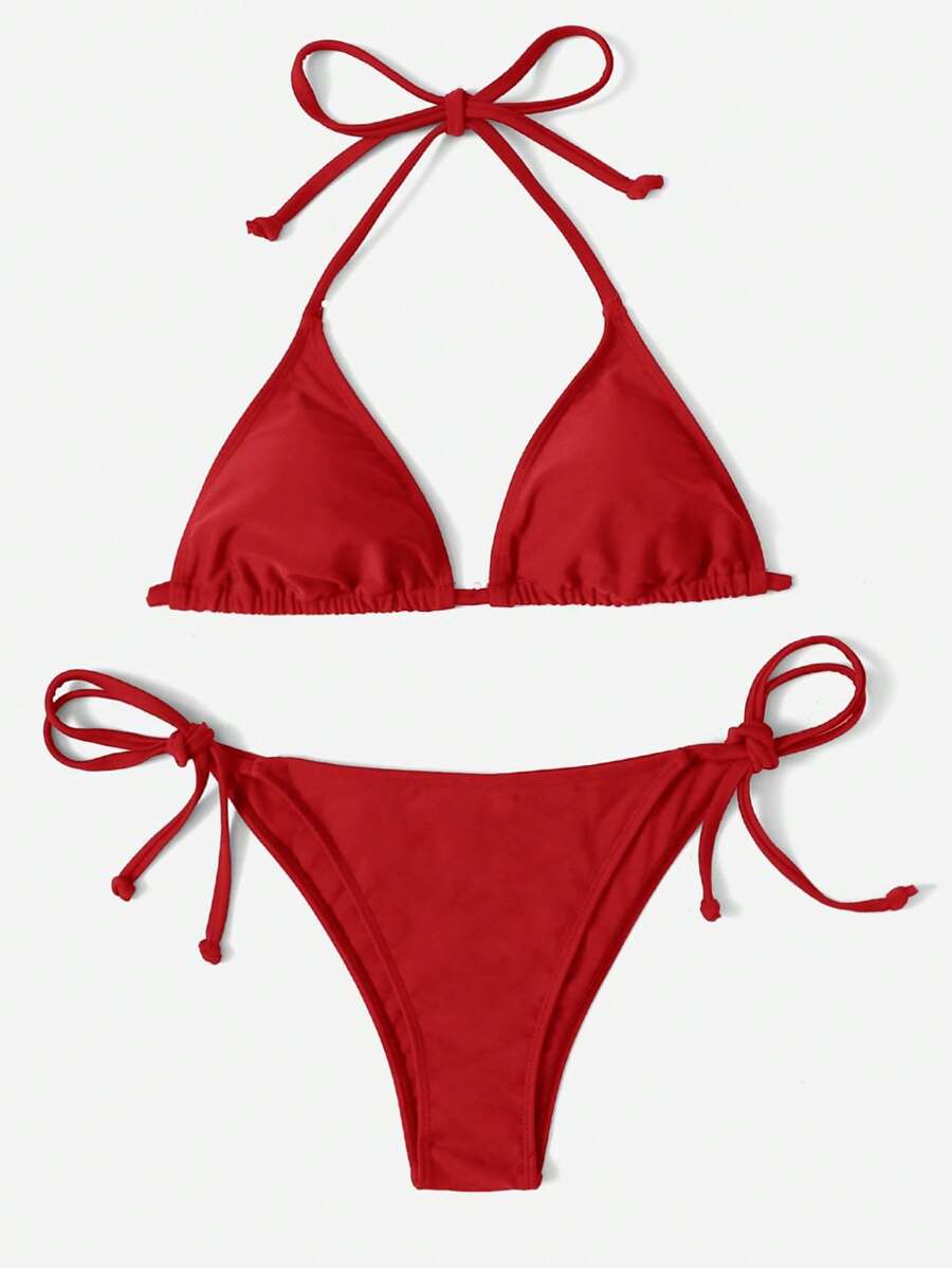 Coastal Triangle Bikini – Halter İpli Bikini Seti