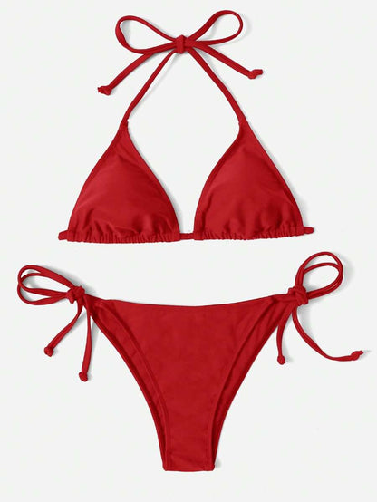 Coastal Triangle Bikini – Halter İpli Bikini Seti