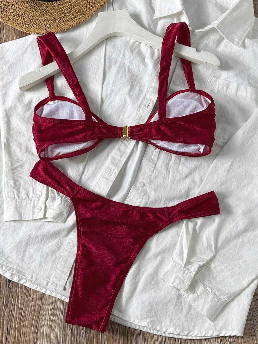 Crimson Muse Bikini