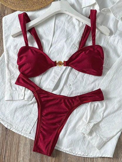 Crimson Muse Bikini