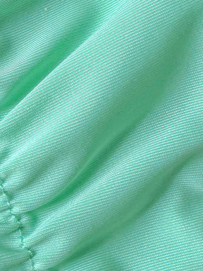 Swim Vcay  Askılı Bikini Seti Seksi Tanga Mayo