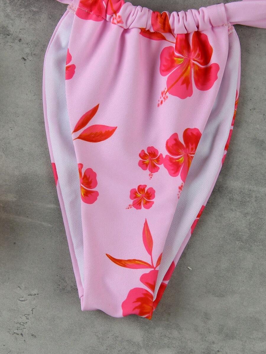 Çiçek Desenli Bikini