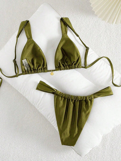 Swim Chiccia Parlak Tatil Bikini Seti