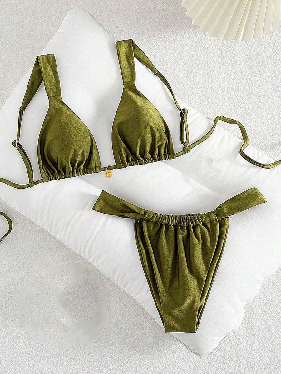 Swim Chiccia Parlak Tatil Bikini Seti