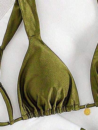 Swim Chiccia Parlak Tatil Bikini Seti