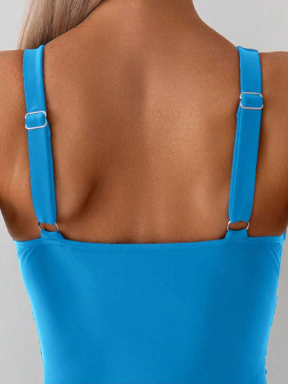 Classic Wrap Swimsuit – Drapeli Tek Parça Mayo