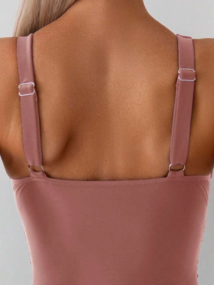 Classic Wrap Swimsuit – Drapeli Tek Parça Mayo