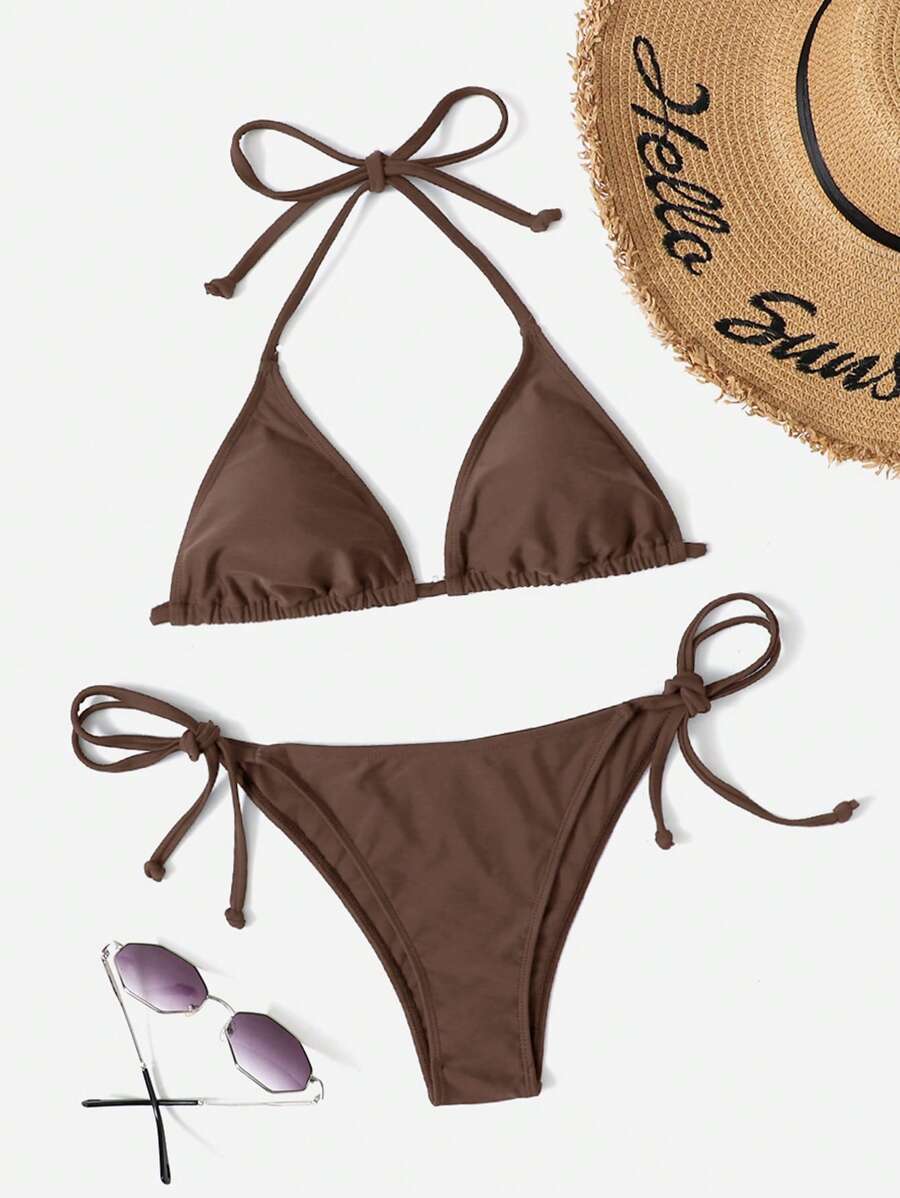 Coastal Triangle Bikini – Halter İpli Bikini Seti