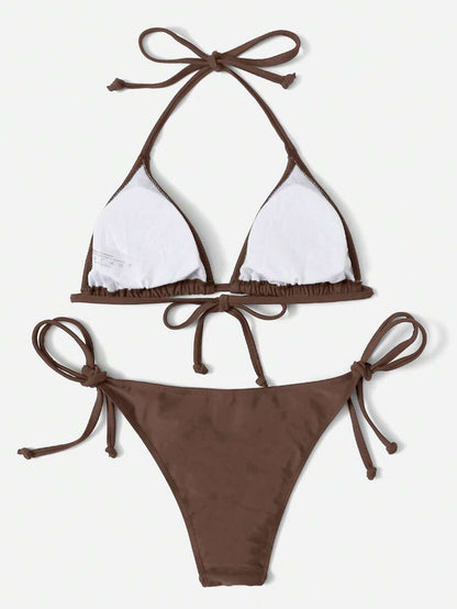 Coastal Triangle Bikini – Halter İpli Bikini Seti