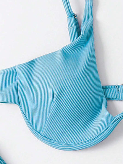 Swim Basics 3 Parça Set Düz Renk