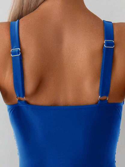 Classic Wrap Swimsuit – Drapeli Tek Parça Mayo