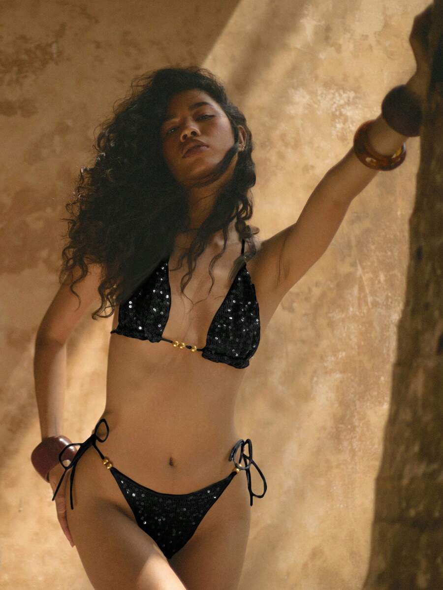 Musera Resort Altın Boncuklu Bikini