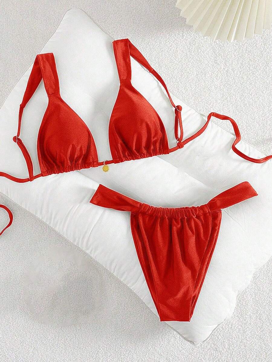 Swim Chiccia Parlak Tatil Bikini Seti