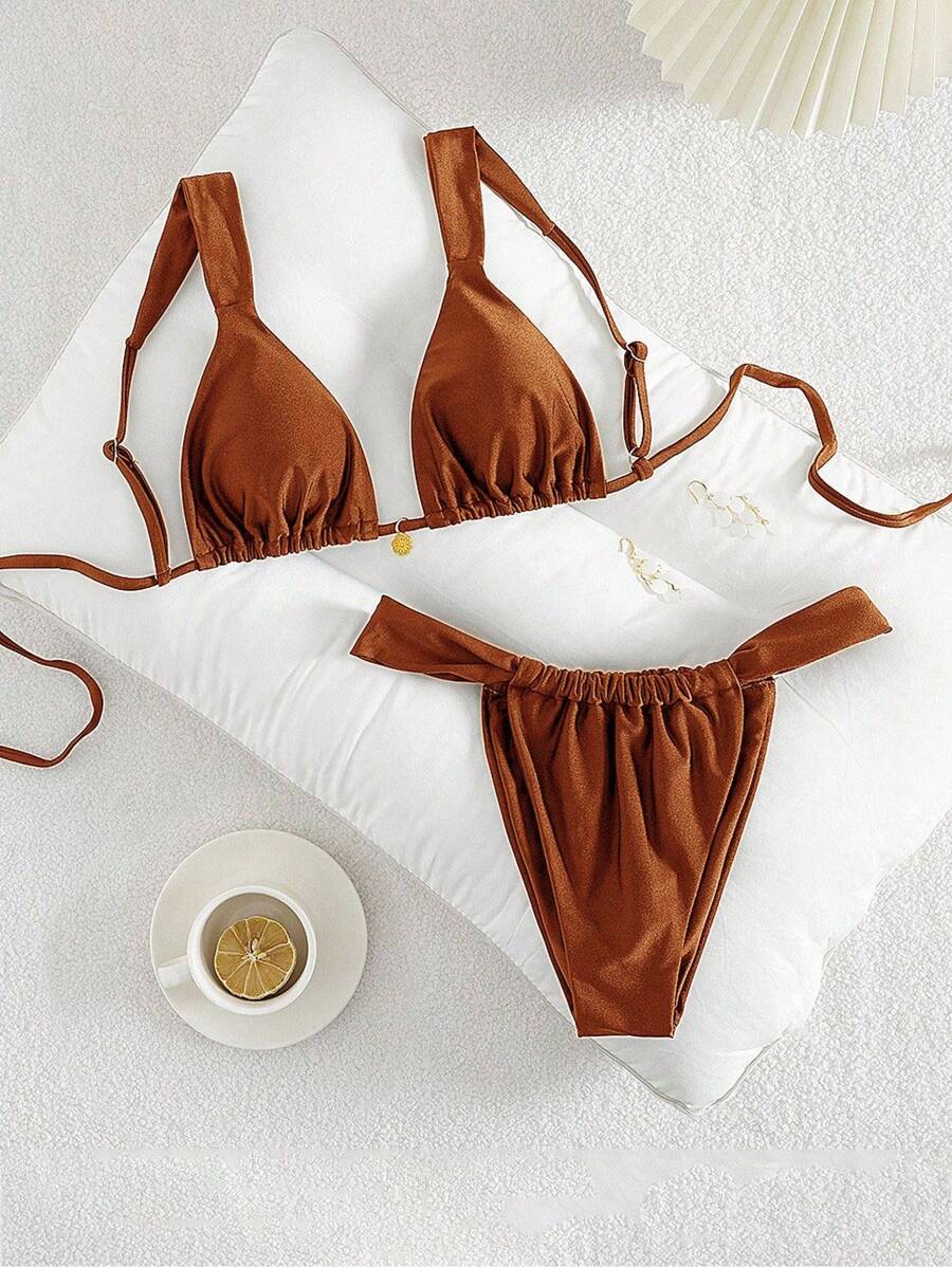 Swim Chiccia Parlak Tatil Bikini Seti