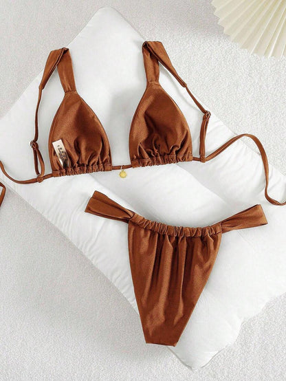 Swim Chiccia Parlak Tatil Bikini Seti