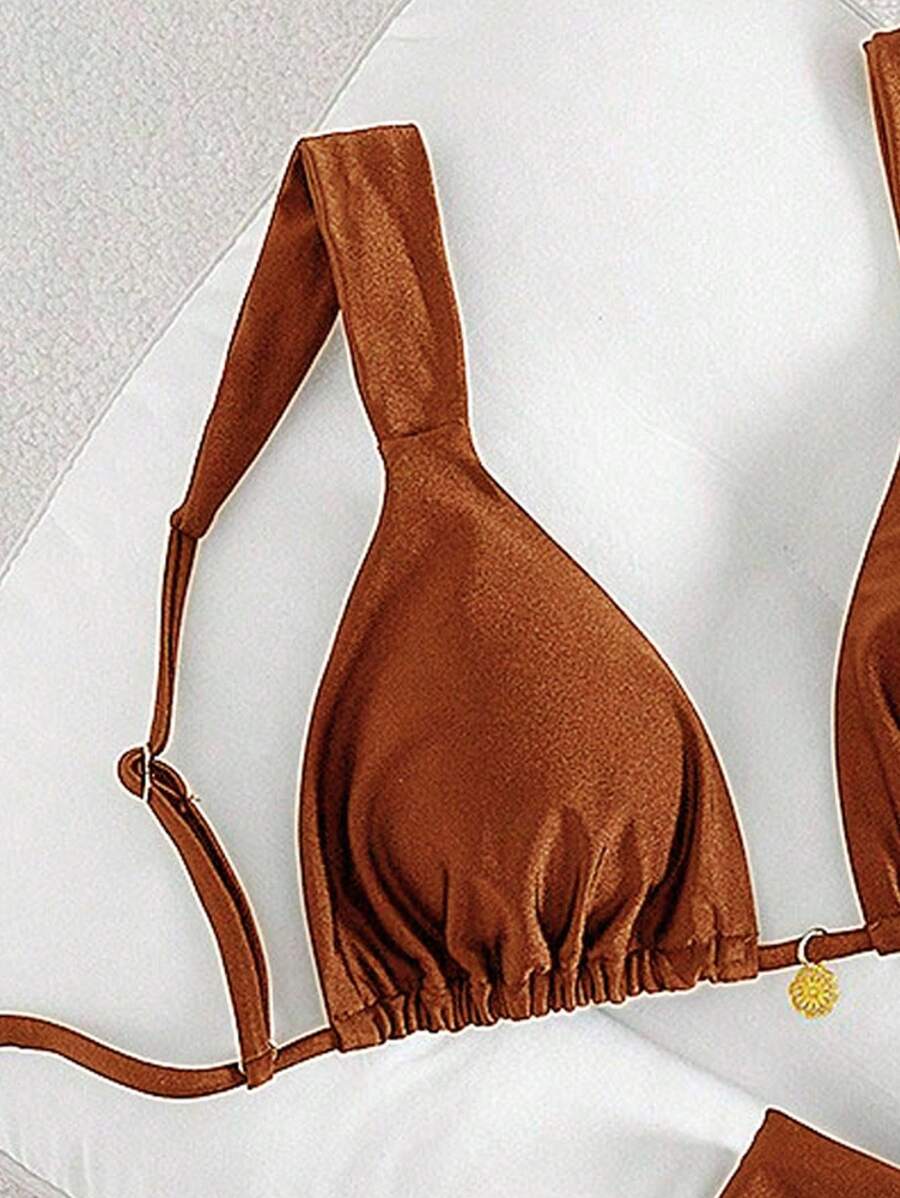 Swim Chiccia Parlak Tatil Bikini Seti