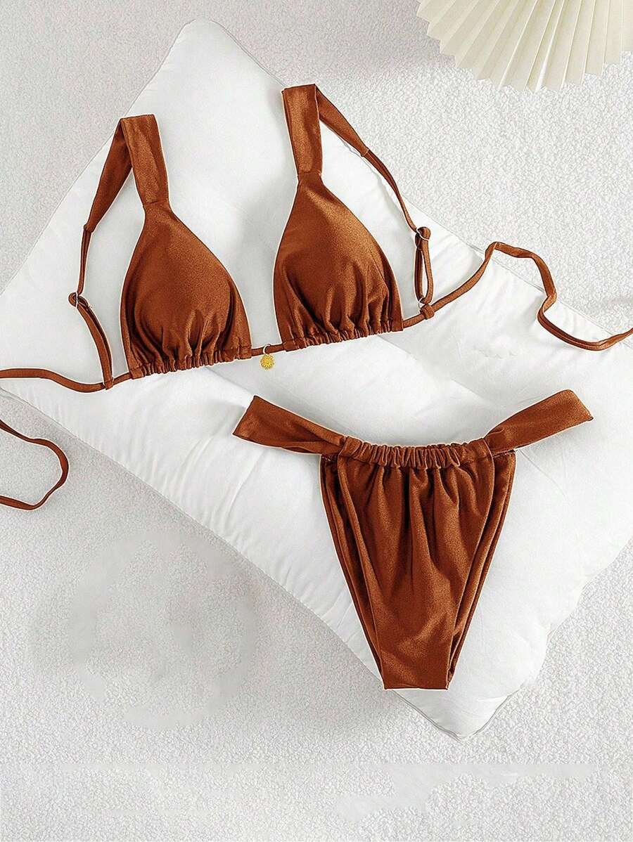 Swim Chiccia Parlak Tatil Bikini Seti