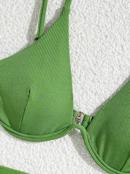 Swim Basics 3 Parça Set Düz Renk