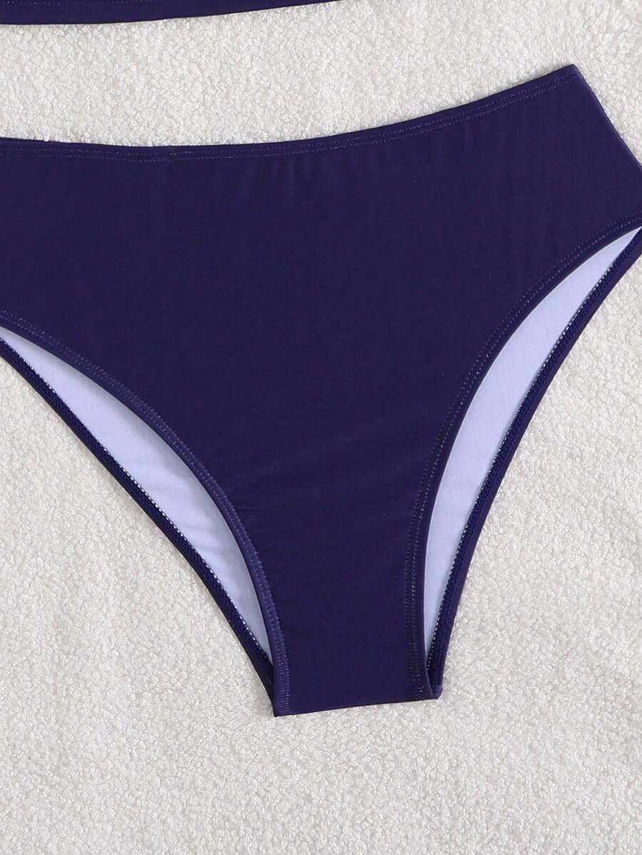 Athena Geo Strapless Bikini Seti – Yüksek Bel Plaj Takımı