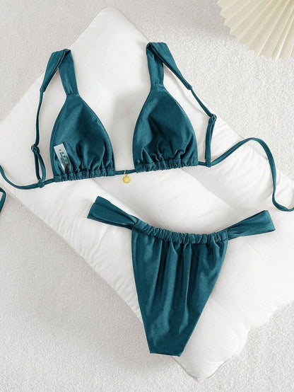 Swim Chiccia Parlak Tatil Bikini Seti