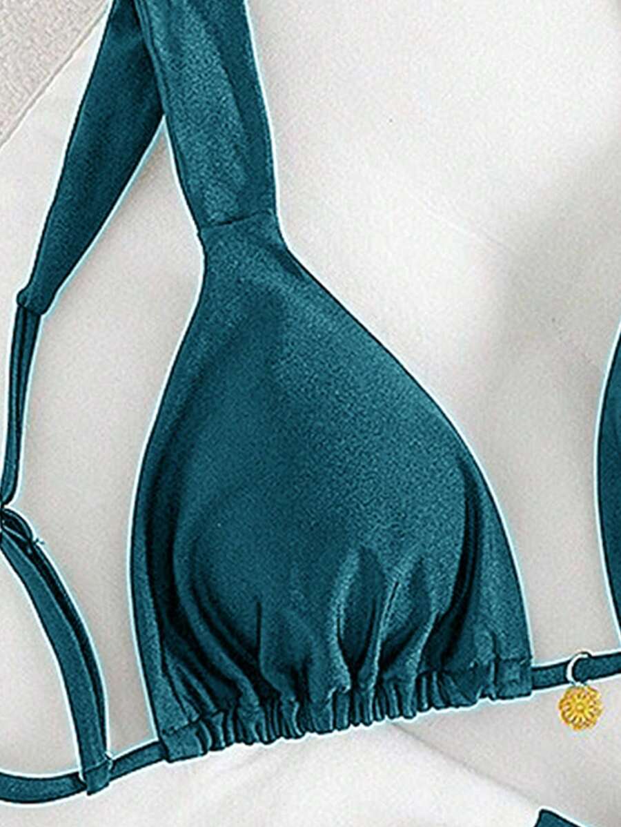 Swim Chiccia Parlak Tatil Bikini Seti