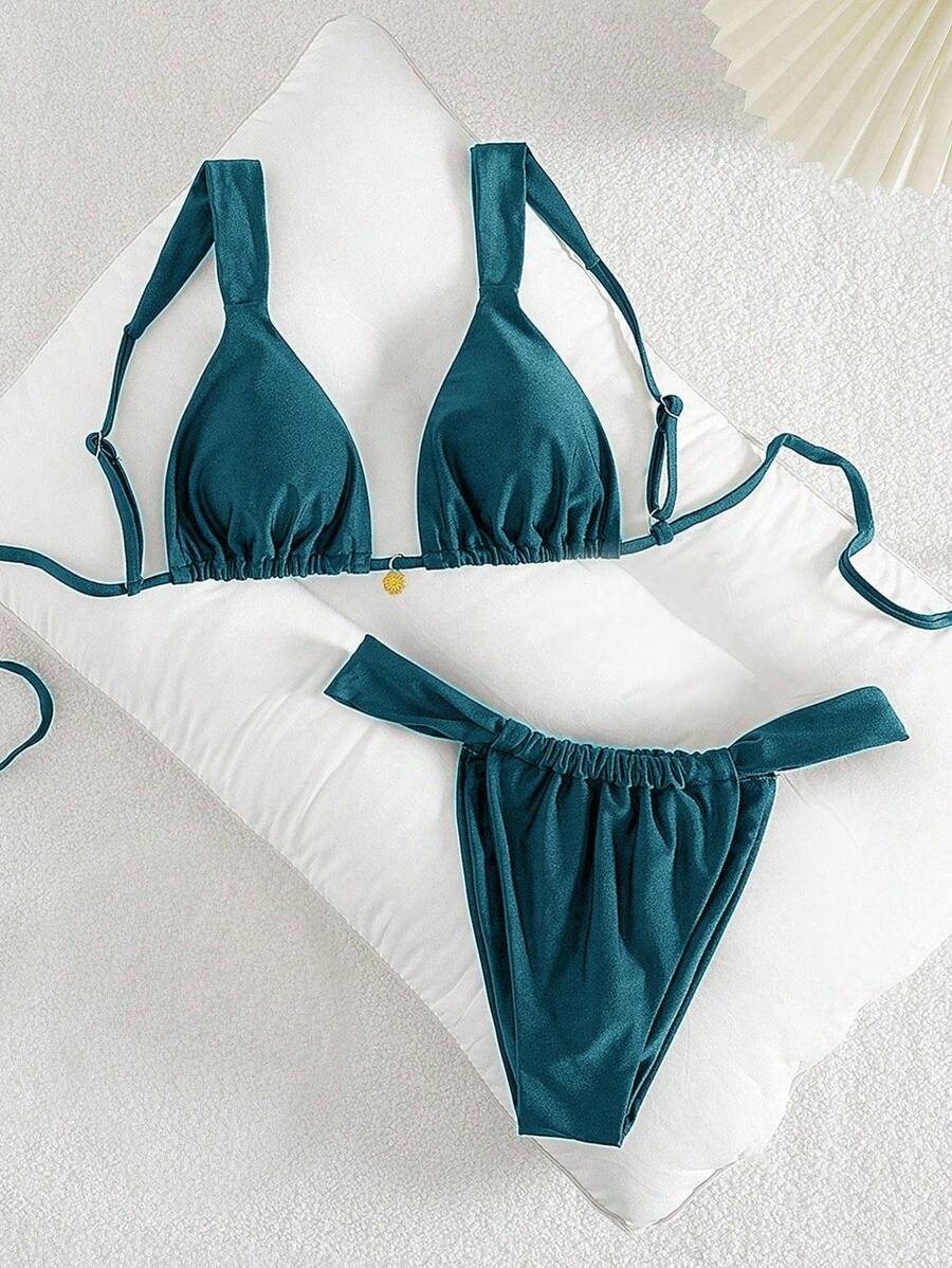 Swim Chiccia Parlak Tatil Bikini Seti