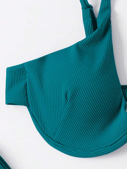 Swim Basics 3 Parça Set Düz Renk