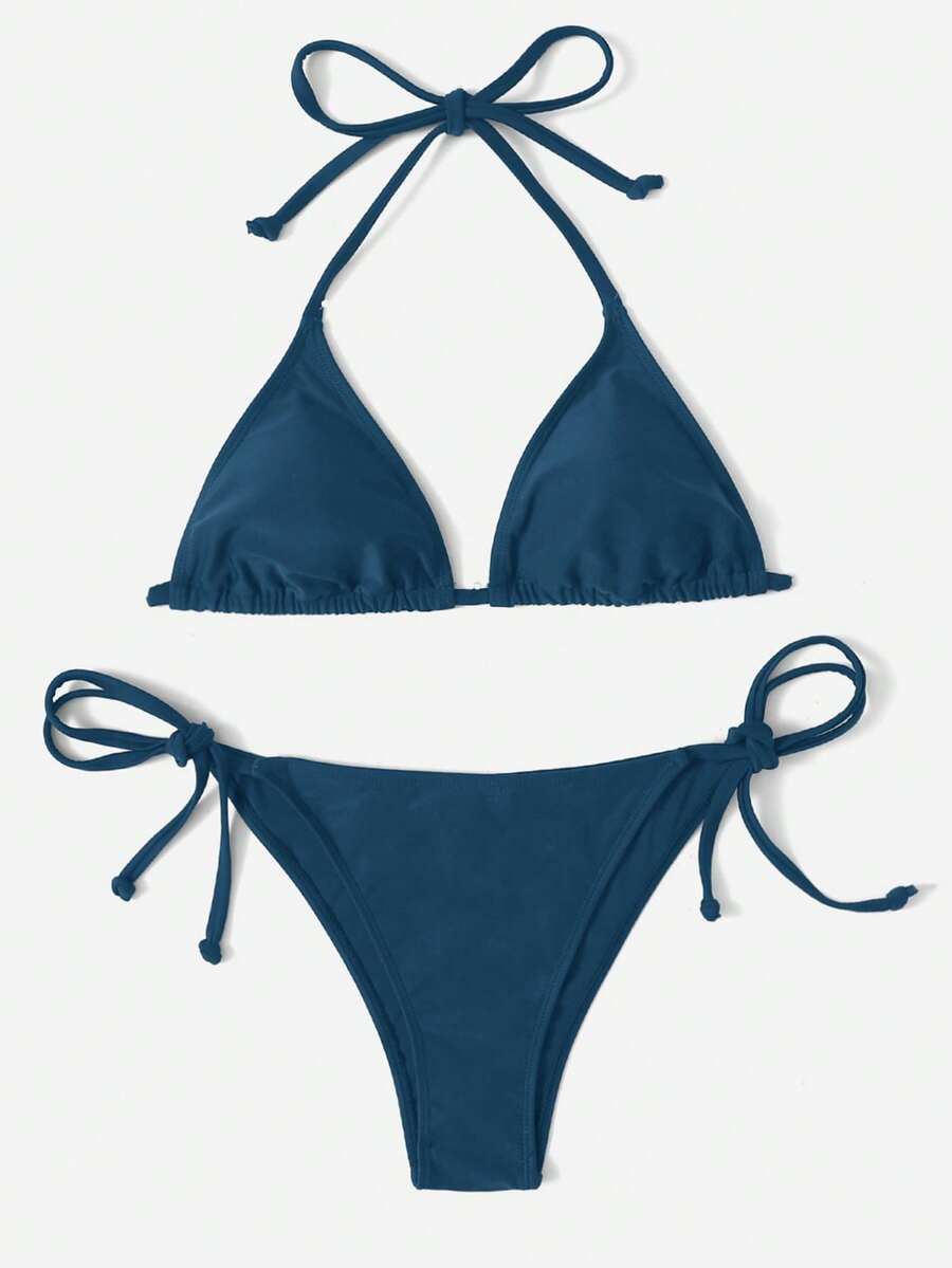 Coastal Triangle Bikini – Halter İpli Bikini Seti