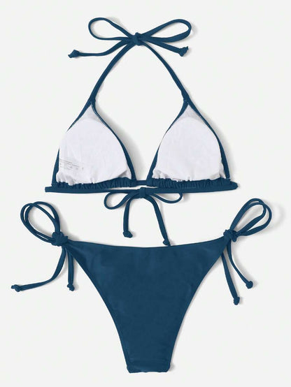 Coastal Triangle Bikini – Halter İpli Bikini Seti