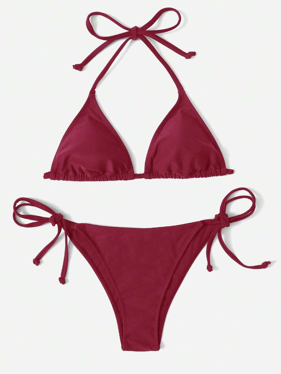 Coastal Triangle Bikini – Halter İpli Bikini Seti