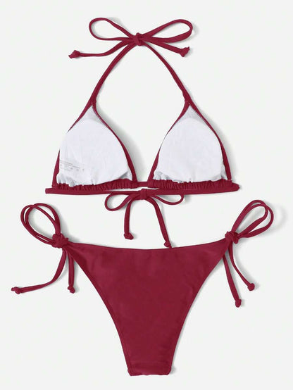 Coastal Triangle Bikini – Halter İpli Bikini Seti