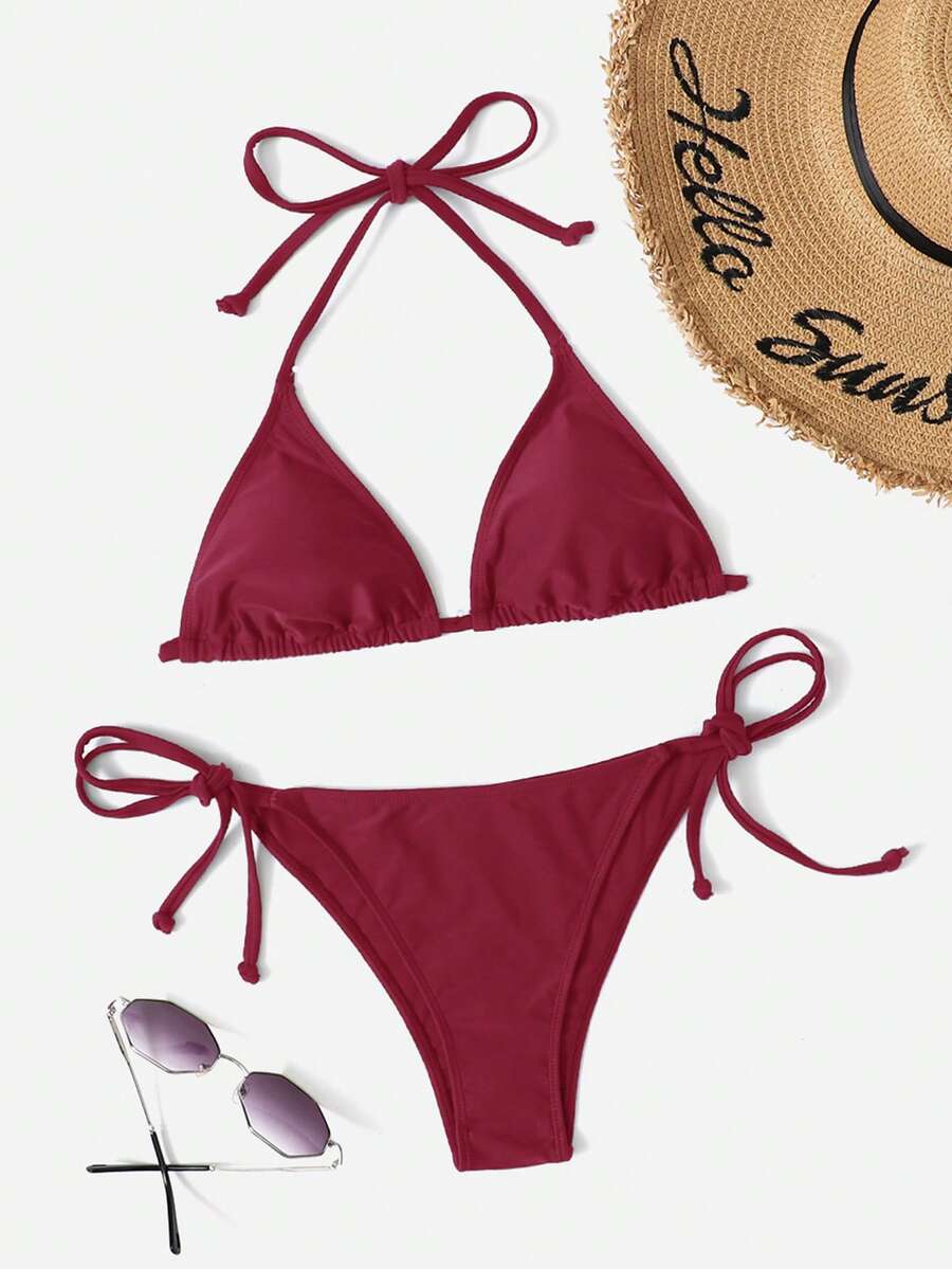Coastal Triangle Bikini – Halter İpli Bikini Seti