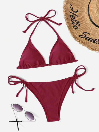 Coastal Triangle Bikini – Halter İpli Bikini Seti